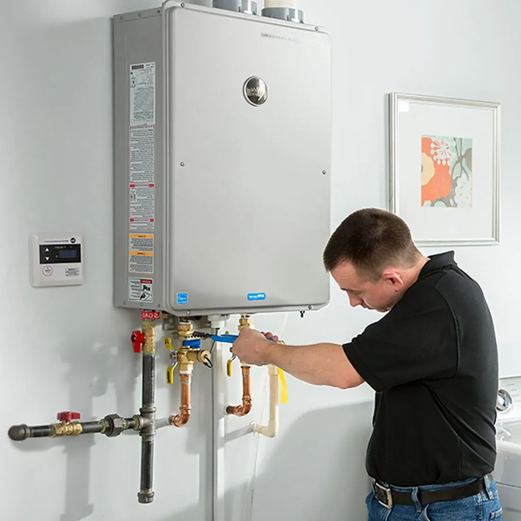 tankless water heater repair in Colcord, OK